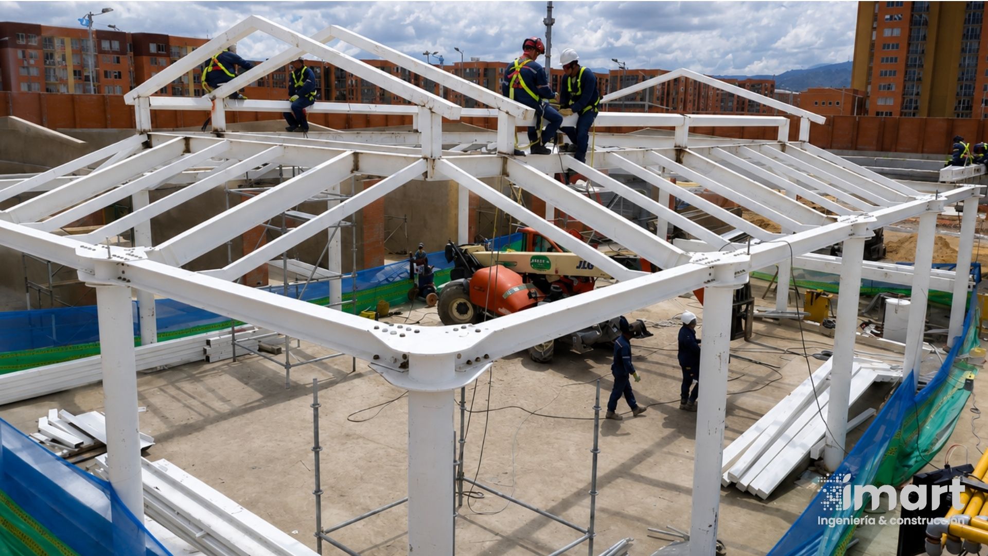 C.C. Jardín Verde — Estructuras Metálicas