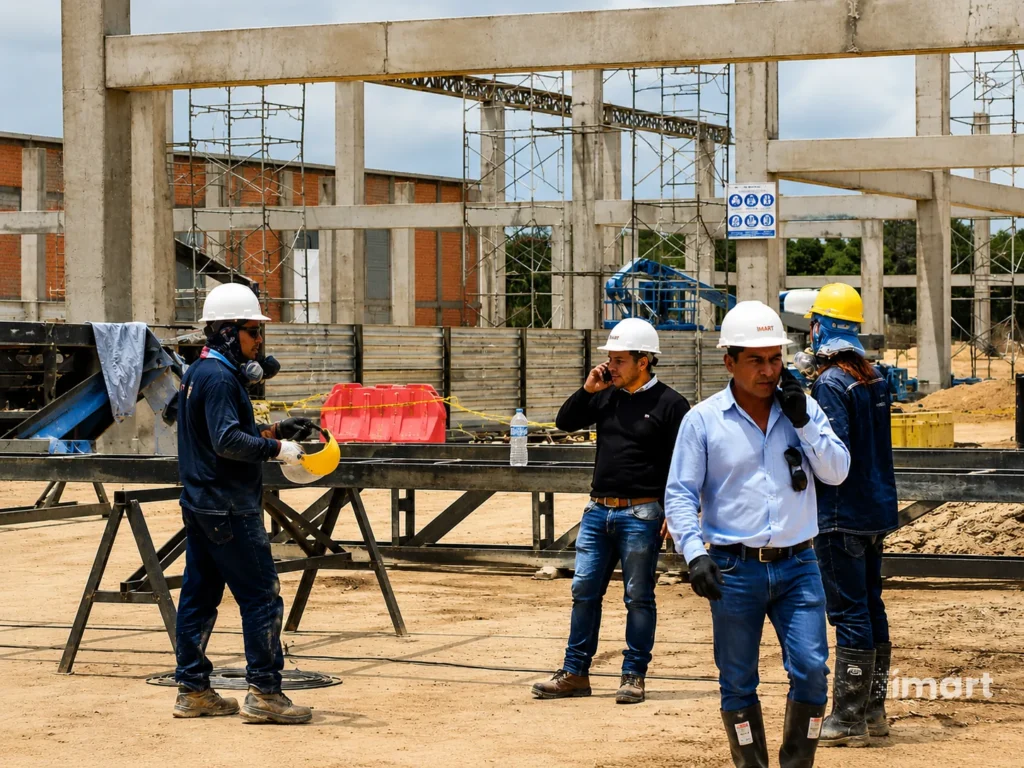 Izaje de conjunto estructural completo mediante maniobra en t&aacute;ndem